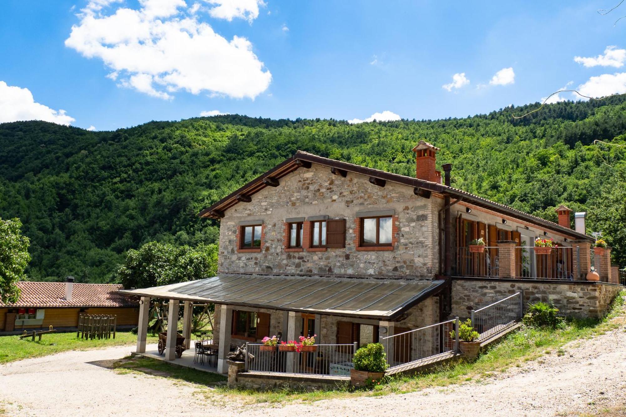 Agriturismo Villaggio Eden Pieve Santo Stefano Exteriér fotografie