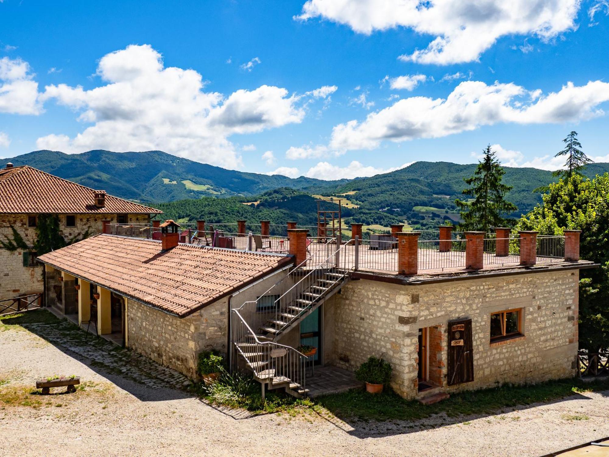 Agriturismo Villaggio Eden Pieve Santo Stefano Exteriér fotografie